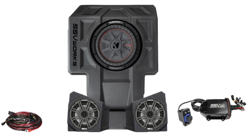 SSV Works - SSV Works Plug and Play 3 Speaker Kicker Kit - 220-KX-Q3K2