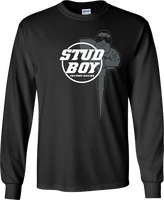 Stud Boy - Stud Boy Stud Boy Kids Tee Long Shirt - 2591-02 - Black - Large