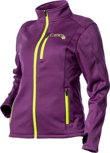 DSG - DSG Performance Fleece Zip Up Womens Jacket - 52363 - Deep Amethyst - X-Small