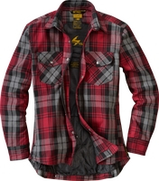 Scorpion - Scorpion EXO Covert Womens Flannel - 52211-4 - Red/Gray - Medium