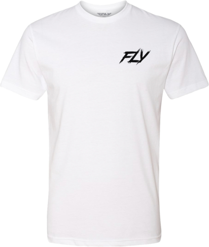 Fly Racing - Fly Racing Fly Formula T-shirt - 352-0082L - White - Large
