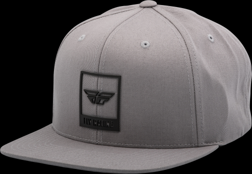 Fly Racing - Fly Racing Fly Boss Hat - 351-0091 - Gray/Black - OSFM