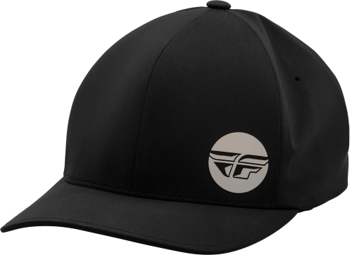 Fly Racing - Fly Racing Fly Delta Hat - 351-0116S - Black/Light Gray - SM-MD