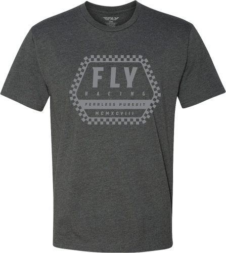 Fly Racing - Fly Racing Fly Track T-Shirt - 352-0046L - Charcoal - Large