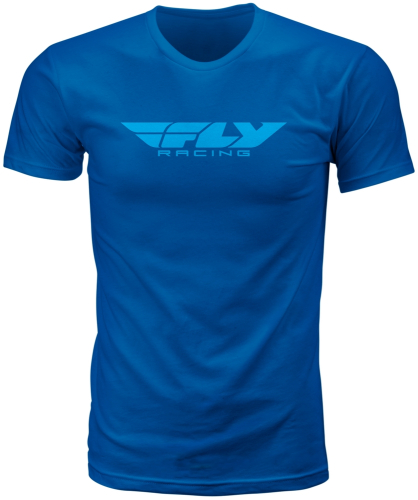 Fly Racing - Fly Racing Fly Corporate T-Shirt - 352-00112X - Royal Blue - 2XL