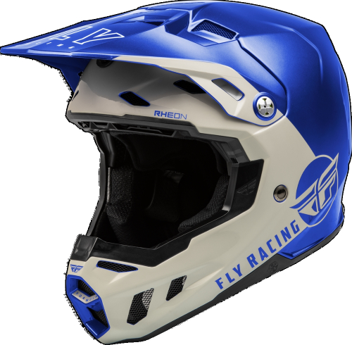 Fly Racing - Fly Racing Formula CC Centrum Helmet - 73-43222X - Metallic Blue/Light Gray - 2XL
