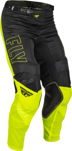 Fly Racing - Fly Racing Kinetic Mesh Pants - 376-32028 - Hi-Vis/Black - 28