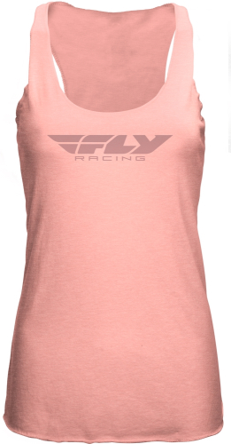 Fly Racing - Fly Racing Fly Corporate Womens Tank Top - 356-61542X - Peach - 2XL