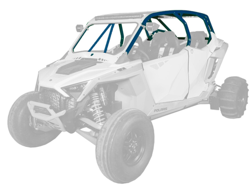 Pro Armor - Pro Armor Turbo R Cage with Intrusion Bars - Blue Slate - P2218C055BS