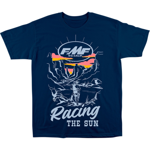 FMF Racing - FMF Racing Outsider T-Shirt - FA22118908NVY2X - Navy - 2XL