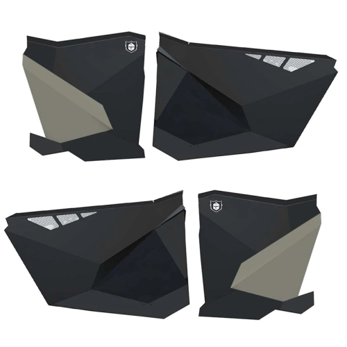 Pro Armor - Pro Armor Suicide Doors without Cut Outs - Black - P2218D003BL