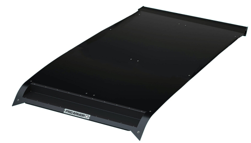Pro Armor - Pro Armor Aluminum Cage Roof with Light Bar Pocket - Black - P2112R138BL
