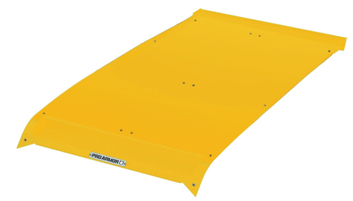 Pro Armor - Pro Armor Pro XP Aluminum Roof with Light Bar Pocket - Speed Yellow - P1910R138SY