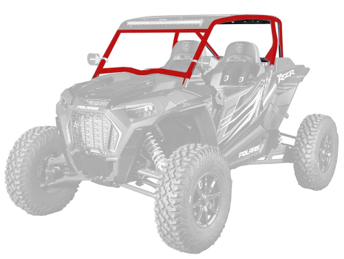 Pro Armor - Pro Armor Asylum Cage - Performance Red - P191C026PR