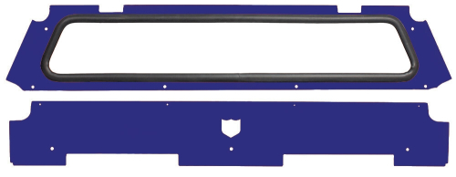 Pro Armor - Pro Armor Rear Windshield - Polaris Blue - P141W461PB