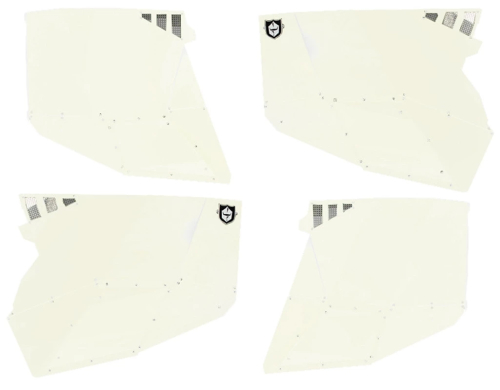 Pro Armor - Pro Armor Stealth Doors - Matte White Pearl - P144228MWP
