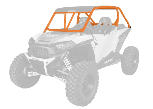 Pro Armor - Pro Armor Baja Cage with Intrusion Bars - Orange - P141C025OR-446
