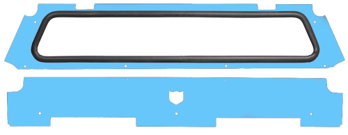 Pro Armor - Pro Armor Rear Windshield -  Sky Blue - P144W461SB