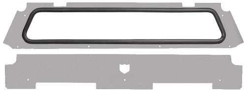 Pro Armor - Pro Armor Rear Windshield - Sparkle Silver Metallic - P144W461SSM