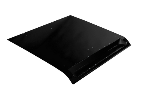 Pro Armor - Pro Armor Aluminum Roof with Light Bar Pocket - Solar Black - P141297SLR