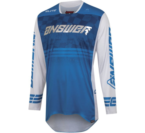 Answer - Answer Elite Finale Jersey - 447429 - Blue/White/Silver - X-Small