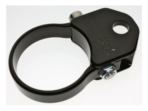Axia Alloys - Axia Alloys Modular Roll Cage Square Tube Strap Clamp - 0.75in. - Black - MODCLS.75-BK