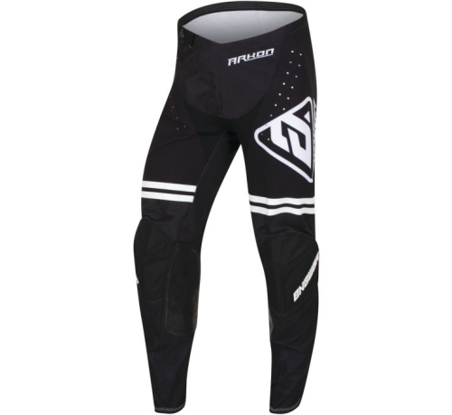 Answer - Answer Arkon Trials Youth Pants - 447603 - Black/White/Gray - 22
