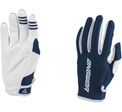 Answer - Answer Ascent Youth Gloves - 447849 - Navy/White - Small