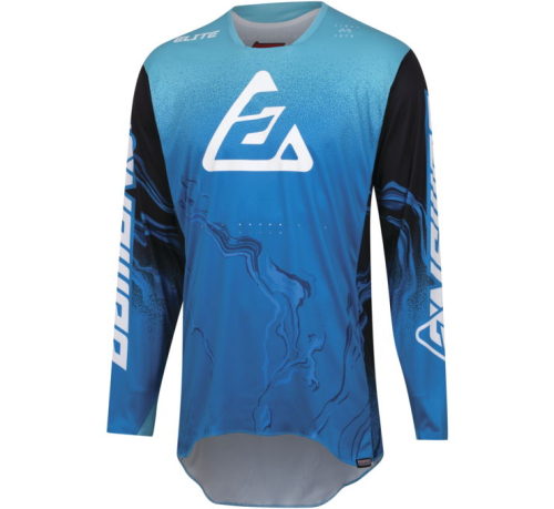 Answer - Answer Elite Fusion Youth Jersey - 447637 - Blue/Black/White - Large