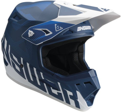 Answer - Answer AR1 Bold Youth Helmet - 447751 - Blue/White - Small