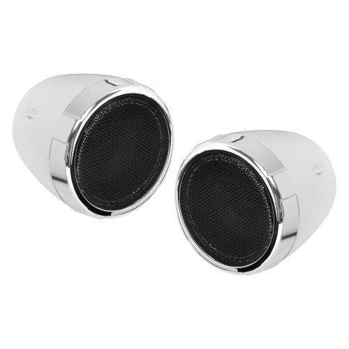 Boss Audio - Boss Audio Speaker with Amplifier System (Pair) - Chrome - MC425BA