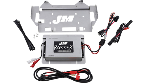 J&M - J&M Stage-5 Rokker XXR 400W 2-CH Amplifier - JAMP-400HR15ST5