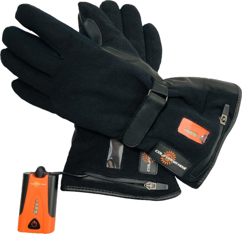 California Heat - California Heat 7V Activflexx Gloves - 7GLAF-2XS - Black - X-Small