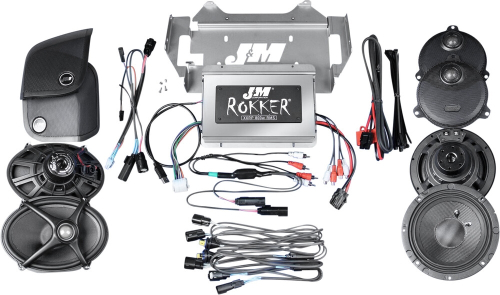J&M - J&M XXR Extreme 800W Speaker and Amplifire - XXRK-800SP4-14SG