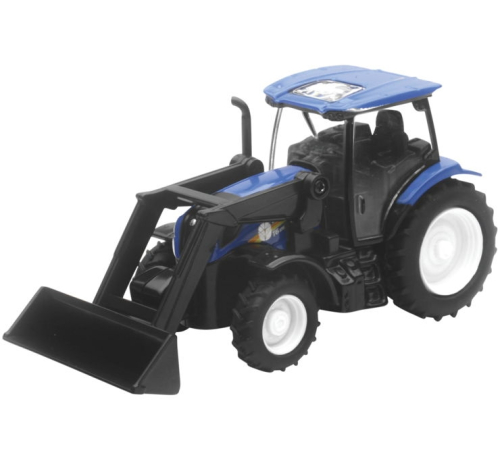 New Ray Toys - New Ray Toys New Holland Die Cast Minis - Farm Tractor T8 with Loader - 32123