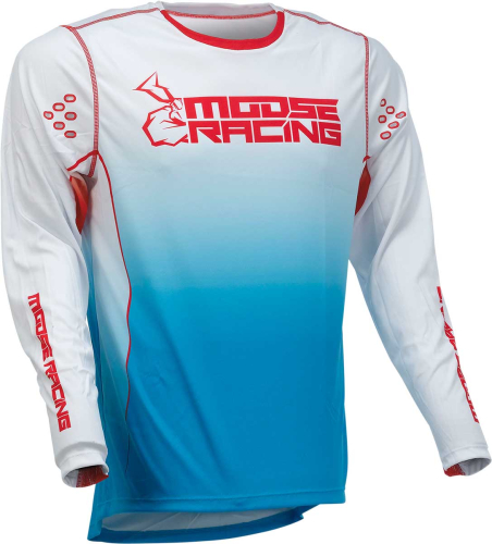 Moose Racing - Moose Racing Agroid Jersey - 2910-6990 - Red/White/Blue - Large