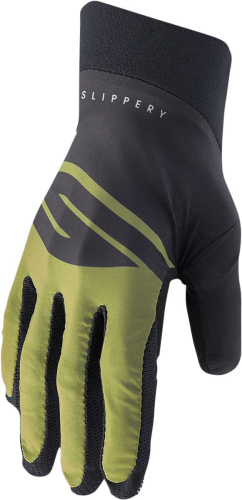 Slippery - Slippery Flex Lite Gloves - 3260-0474 - Olive/Black - X-Small