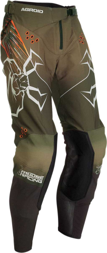 Moose Racing - Moose Racing Agroid Pants - 2901-10069 - Olive/Orange - 38