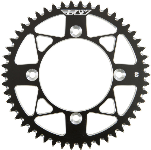 Fly Racing - Fly Racing Aluminum Rear Sprocket - Black - 46T - 671ZK-46