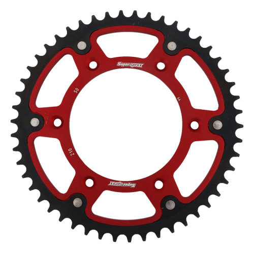 Supersprox - Supersprox Stealth Rear Sprocket - 48T - RST-990-48-RED