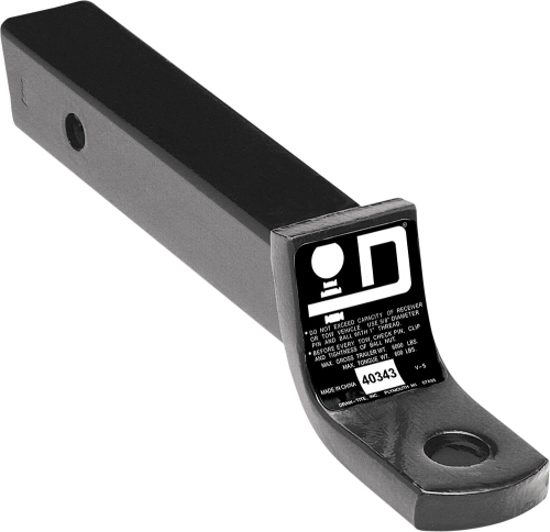 Draw-Tite - Draw-Tite Receiver Hitch Ball Mounts - 1in hole, 2in drop - 3/4in rise - 40343