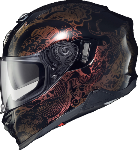 Scorpion - Scorpion EXO-T520 Nama-Sushi Helmet - T52-1122 - Black/Chameleon - X-Small