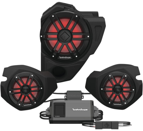 Rockford Fosgate - Rockford Fosgate GEN3 Audio System with Ride Command Connectivity - RZR14RC-STG3