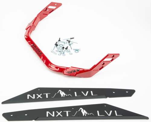 Skinz Protective Gear - Skinz Protective Gear NXT LVL Rear Bumper - Black/Sunset Red - NXPRB225-FBK/SRD