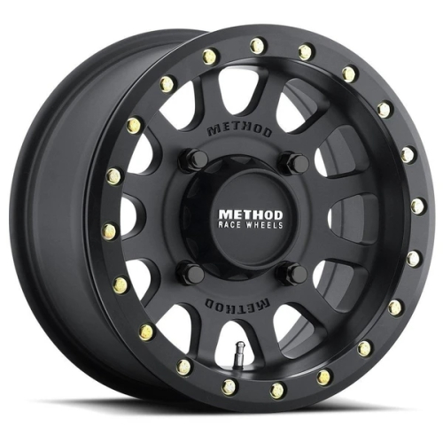 Method - Method 401 Beadlock Wheel - 14x7 - 5+2 Offset - 4/156 - Matte Black - MR40147046552B
