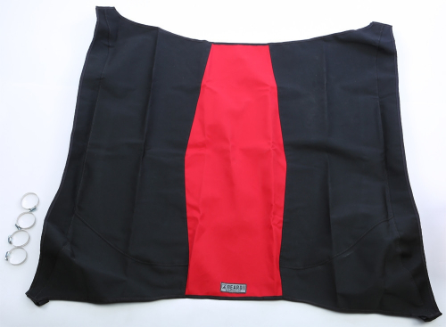 Speed Industries - Speed Industries Bimini Top - Black/Red - 875-213-82