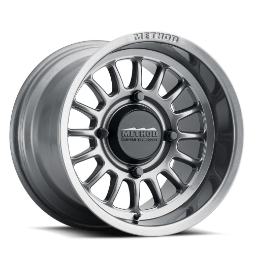 Method - Method 411 Bead Grip Wheel - 14x7 - 4+3 Offset - 4/136 - Gloss Titanium - MR41147047843