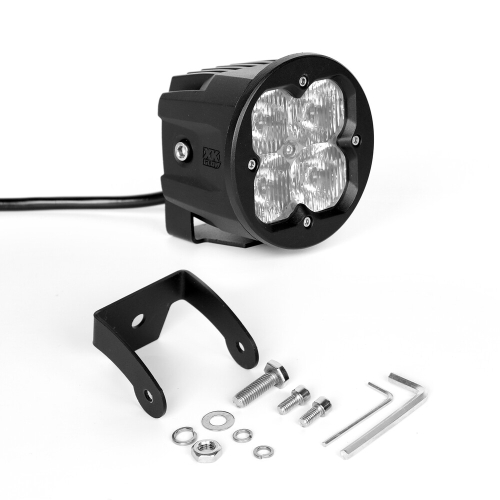 XK Glow - XK Glow Fog Pattern ROUND RGB POD LIGHTS without Controller - XK065003-FO
