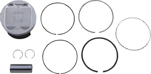 Wossner - Wossner Piston Kit - .50mm Oversize to 92.42mm - 8691D050