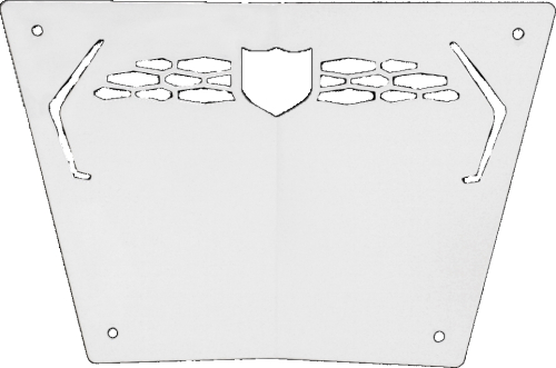 Pro Armor - Pro Armor Front Sport Skid Plate - White Pearl - P187P363WP
